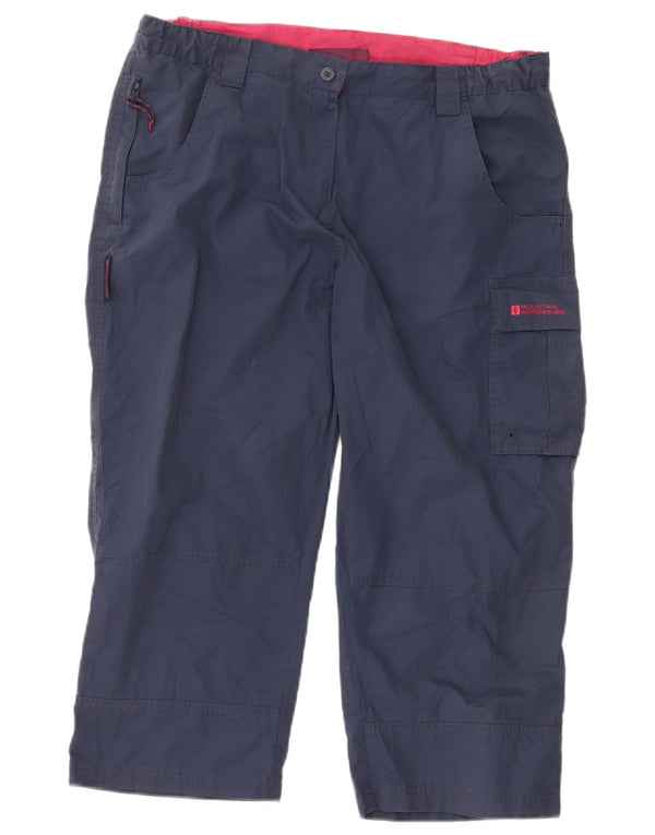 Spodnie damskie Mountain Warehouse Capri UK 14 Large W36 L21 Granatowe