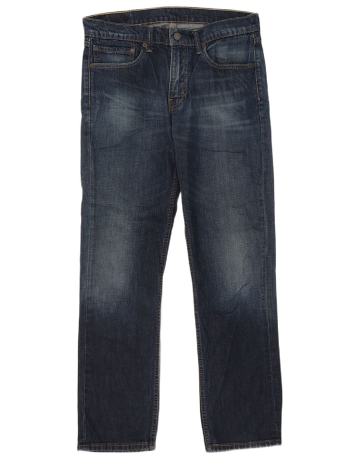 Damskie jeansy Levi's 511 Slim W34 L32 Niebieskie bawełniane