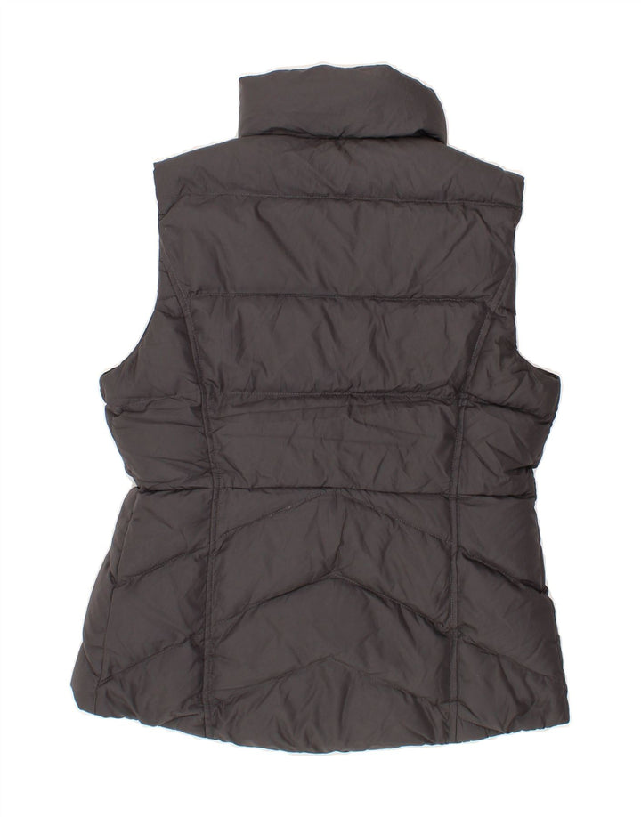 J. CREW Womens Padded Gilet UK 10 Small Grey Polyester Vintage J. Crew and Second-Hand J. Crew from Messina Hembry 