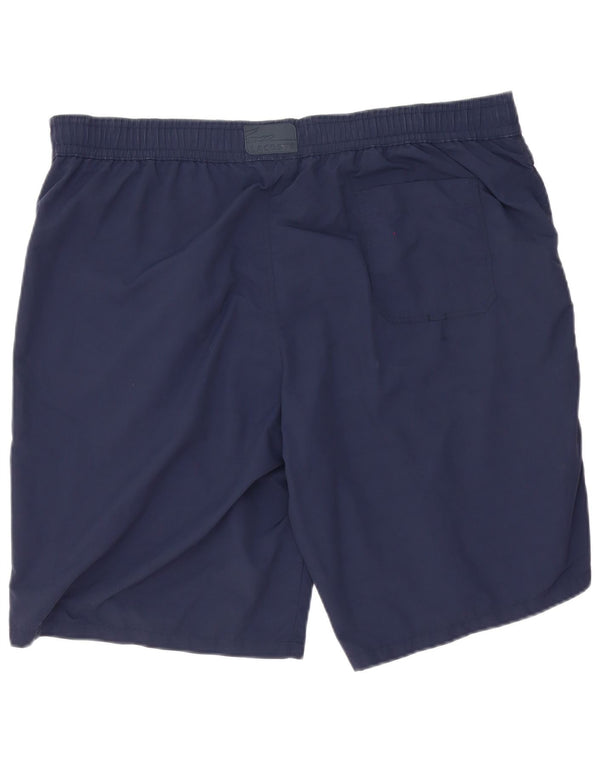 Męskie spodenki kąpielowe Lacoste, rozmiar 7, 2XL, granatowe, poliestrowe