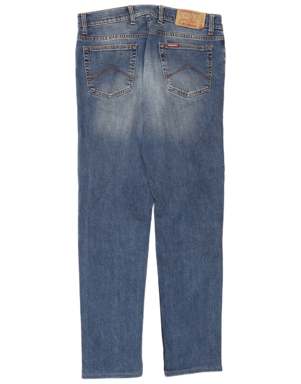 Damskie jeansy Carrera 700 Regular Straight W34 L32 Niebieskie bawełniane