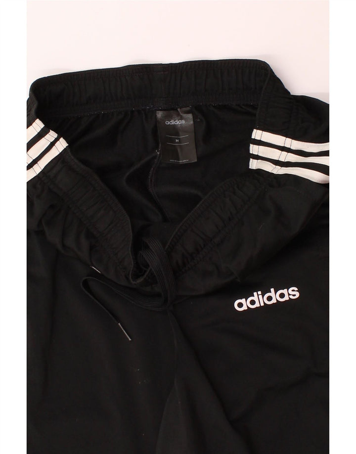 ADIDAS Mens Tracksuit Trousers Joggers Medium Black Polyester Vintage Adidas and Second-Hand Adidas from Messina Hembry 