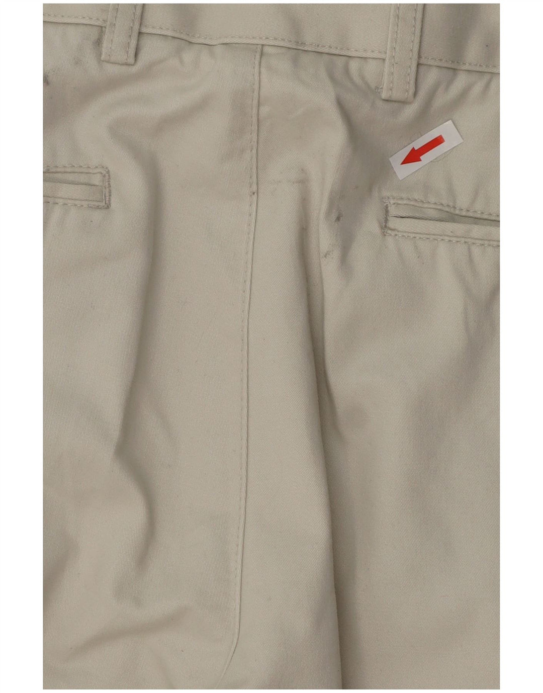 Męskie spodnie Chino CHAPS W36 L30 Biała bawełna