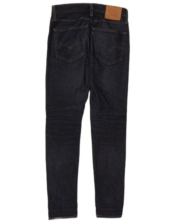 Męskie zwężane jeansy Levi's W30 L32 Granatowa bawełna
