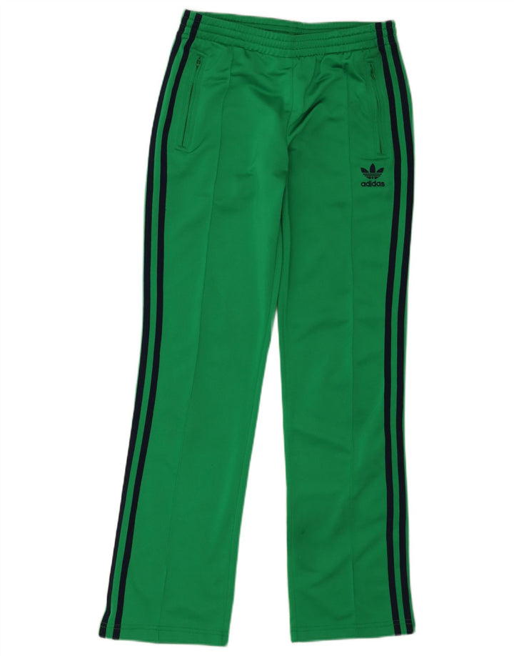 Damskie spodnie dresowe Adidas EU 36, małe, zielone, poliestrowe