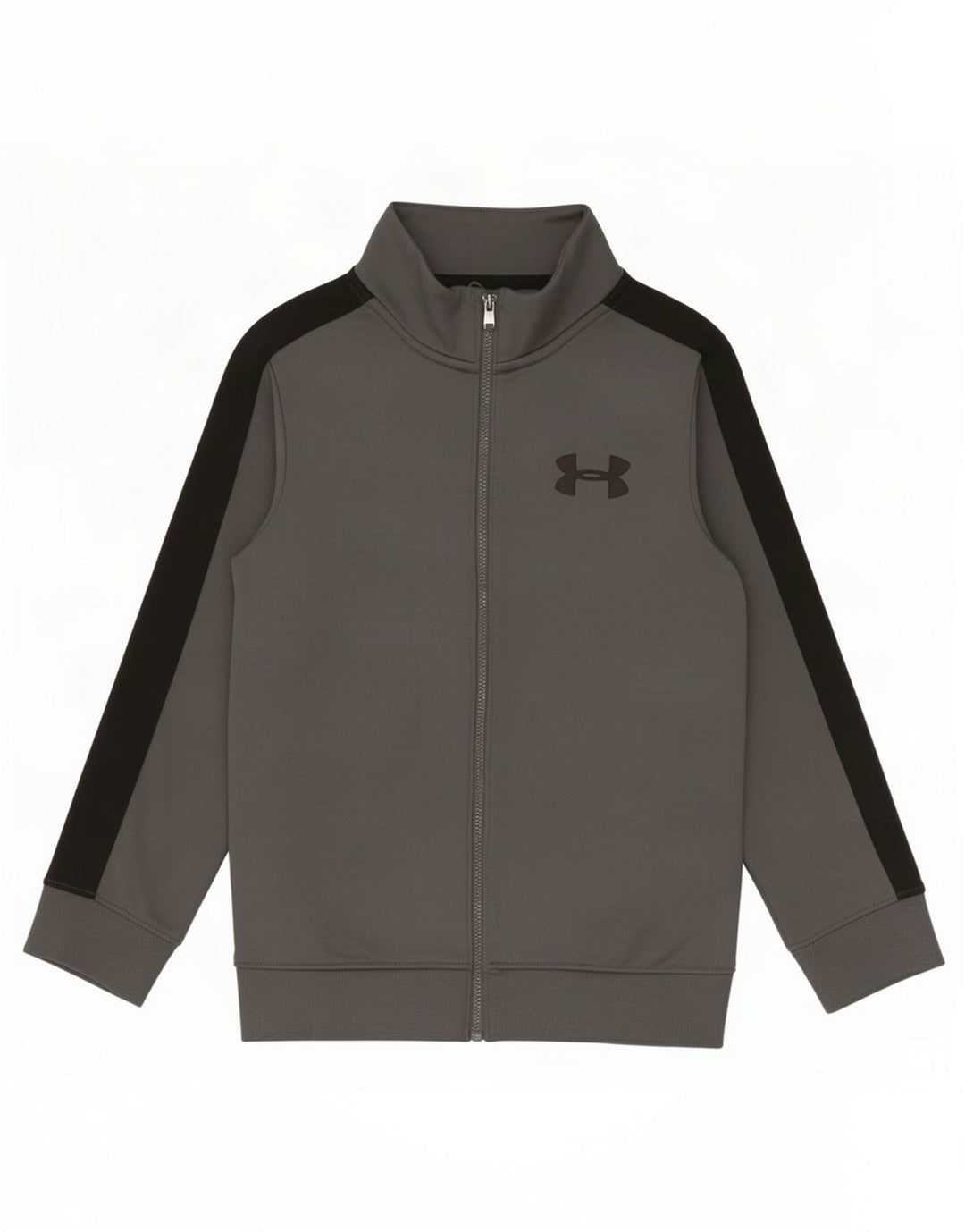 Chłopięca kurtka dresowa Under Armour 7-8 lat, mała, szara, z blokami kolorów