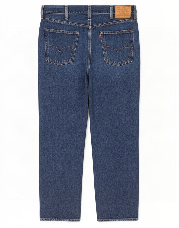 Męskie jeansy Levi's 514 Straight W38 L30 Niebieskie bawełniane