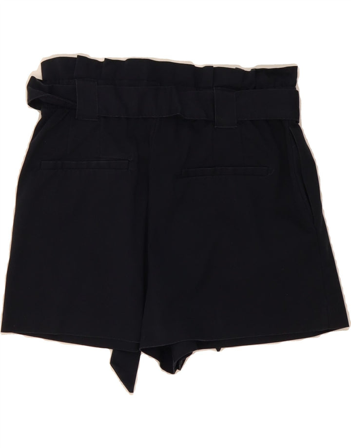 ZARA Womens Chino Shorts Medium W28 Navy Blue Vintage Zara and Second-Hand Zara from Messina Hembry 