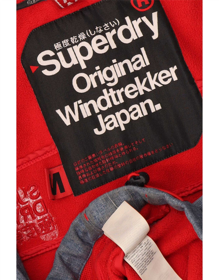 Męska wiatrówka Superdry Windtrekker Graphic UK 38 Średni niebieski