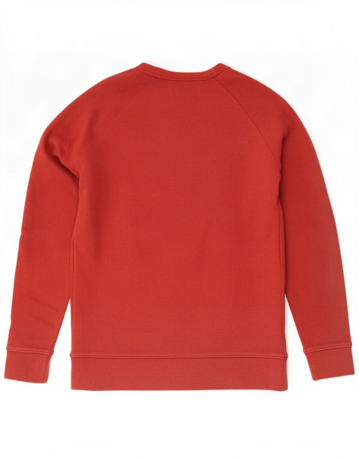 Marks & Spencer Męska bluza dresowa, mała, czerwona, bawełniana
