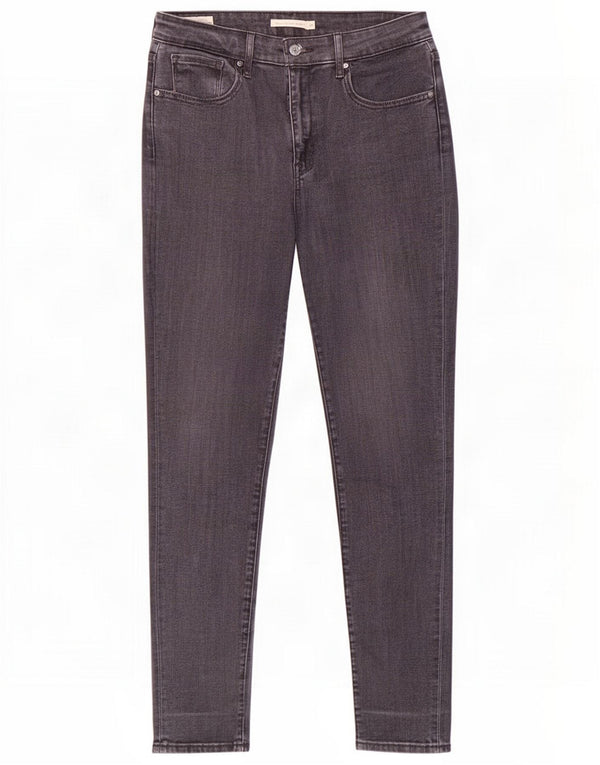 Damskie jeansy Levi's 721 z wysokim stanem W29 L29 Szary Lyocell