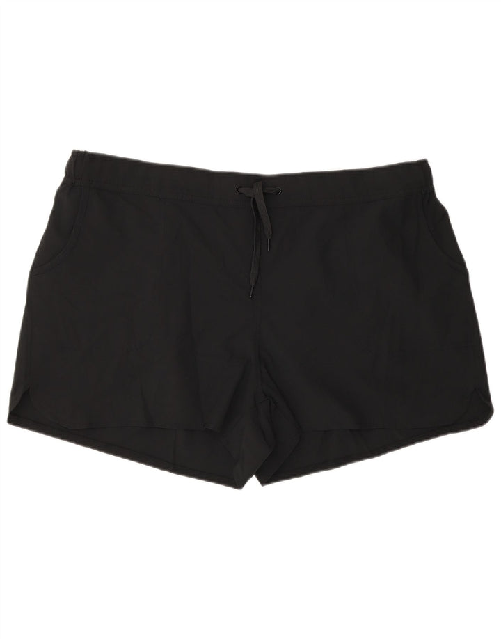 Damskie spodenki sportowe Mountain Warehouse UK 18 XL, czarny poliester