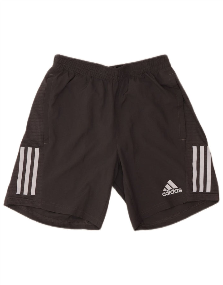 Męskie spodenki sportowe Adidas Aeroready, małe, szare, z poliestru