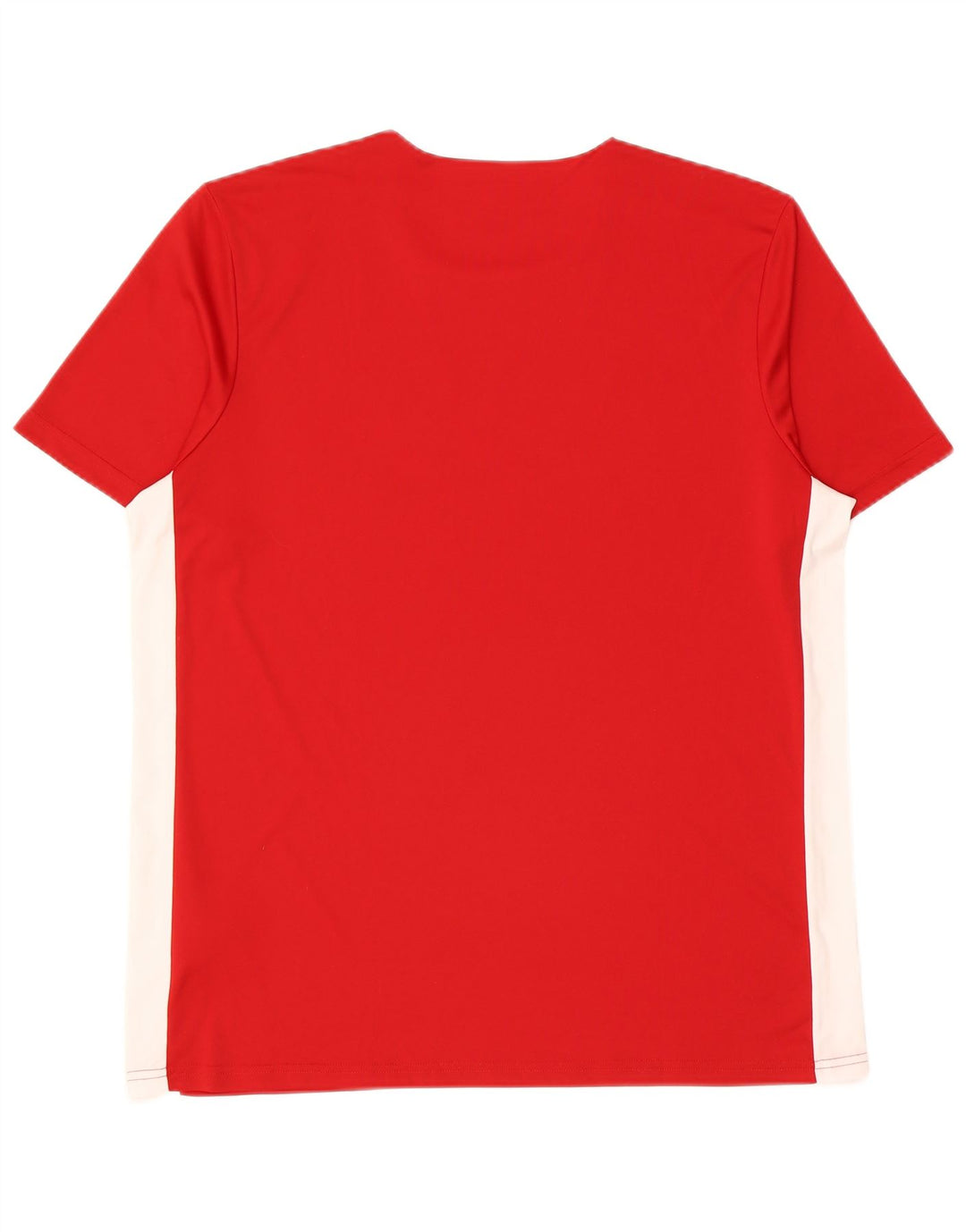 Adidas Męska koszulka Climalite Top XL, czerwony, kolorowy poliester