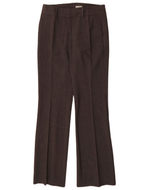 Damskie spodnie garniturowe Stefanel Bootcut EU 34 XS W28 L32 Brązowy poliester