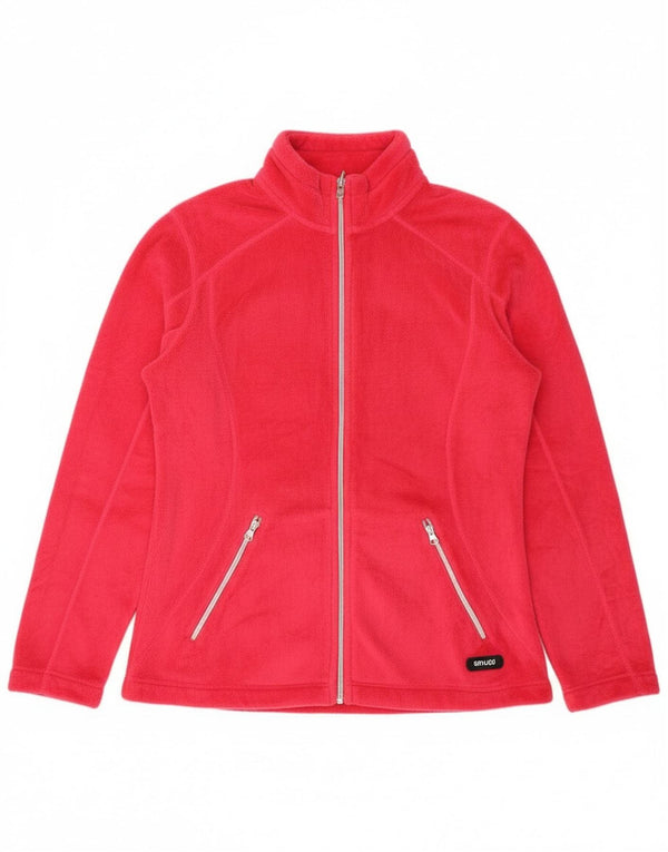 Damska kurtka polarowa Brugi UK 18 XL, różowy poliester