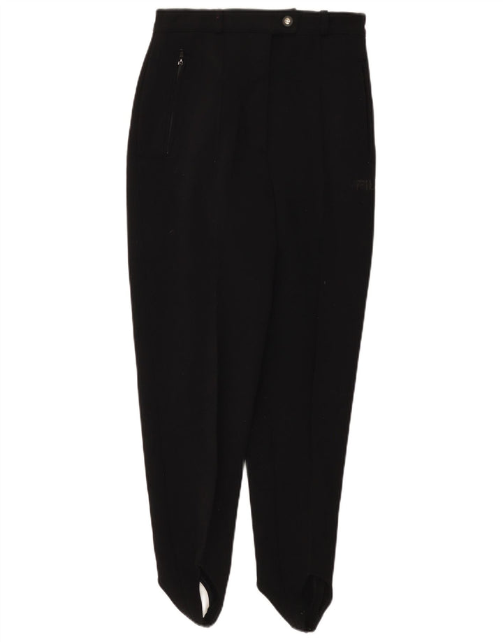 Spodnie damskie Fila IT 42 Medium W26 L28 Czarny poliamid