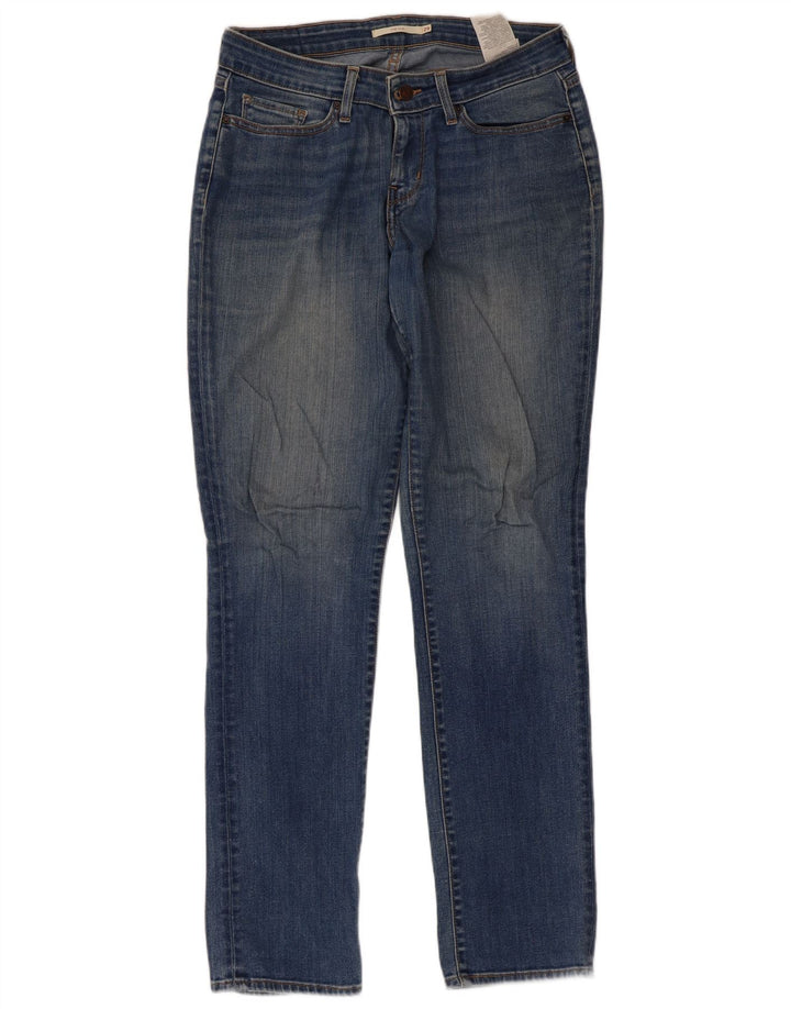 Damskie jeansy Levi's 712 Slim W29 L32 Niebieskie bawełniane