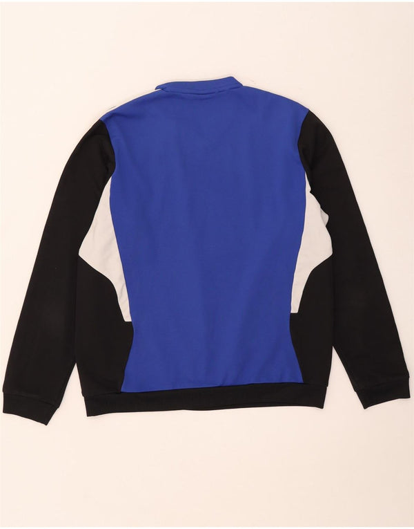 Adidas Męska bluza Climawarm Jumper UK 44/46 Duży niebieski blok kolorów