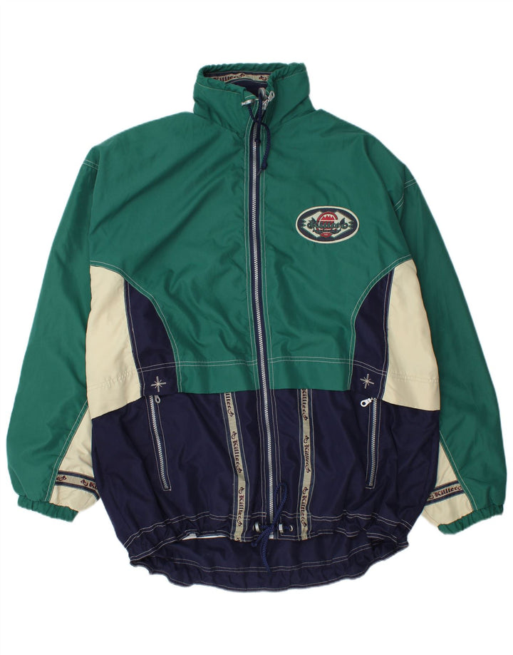 Męska kurtka dresowa Killtec XL z poliestru w kolorze zielonym