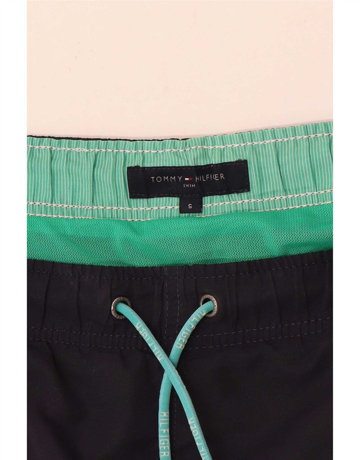 Męskie spodenki kąpielowe Tommy Hilfiger, małe, granatowe