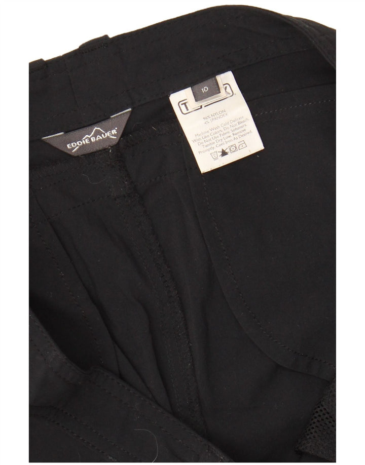 Spodnie damskie EDDIE BAUER Straight Capri US 10 Large W30 L21 Black