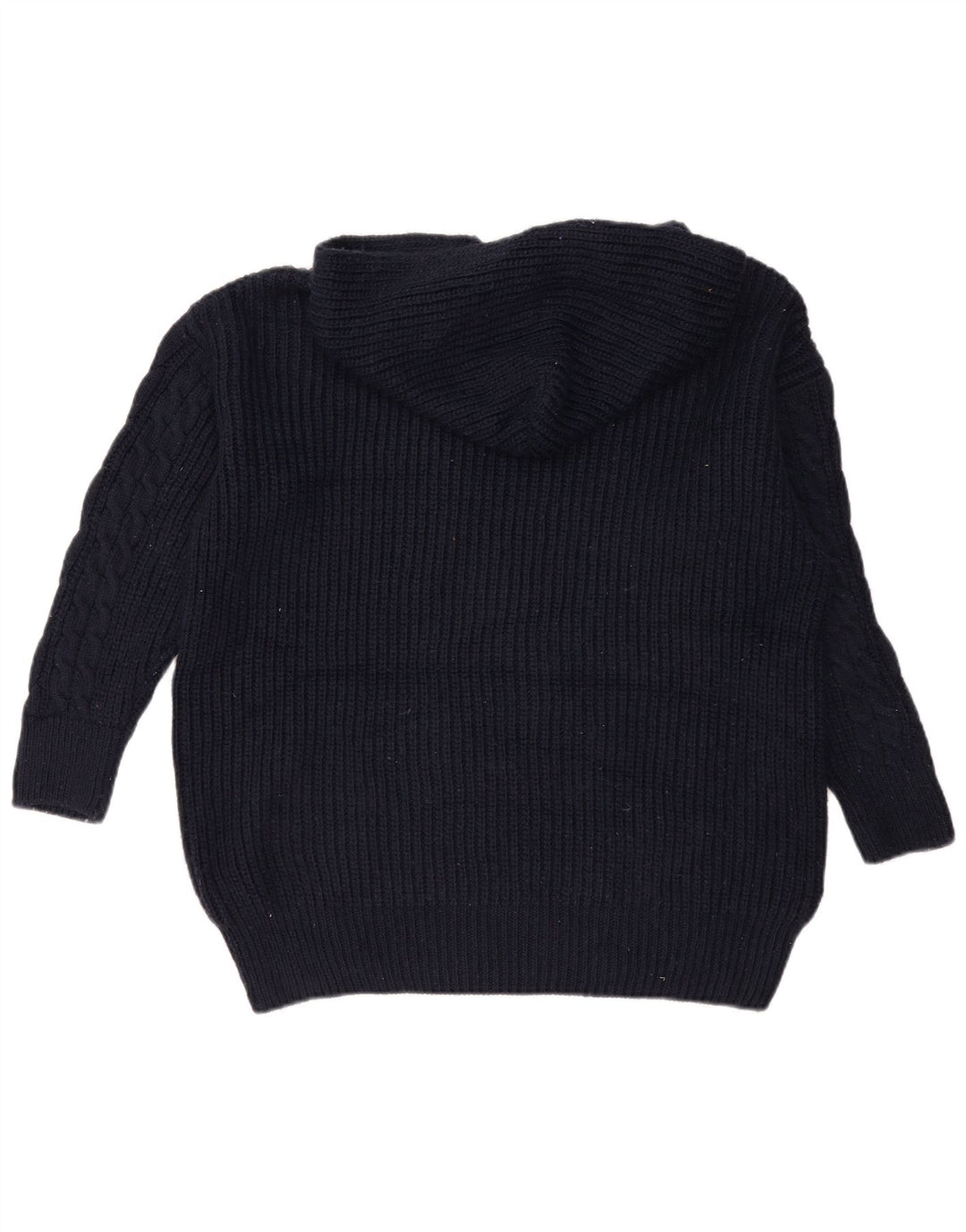 Marks & Spencer Damski sweter oversize UK 14, średni granatowy