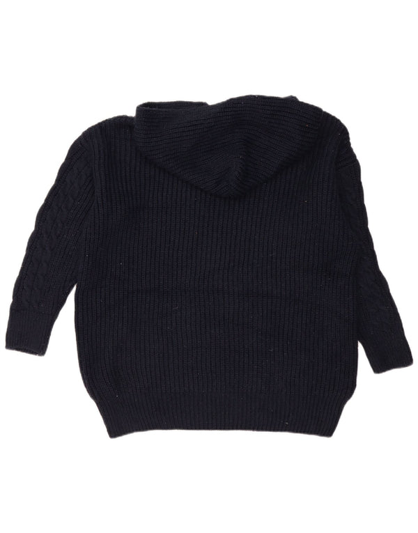 Marks & Spencer Damski sweter oversize UK 14, średni granatowy