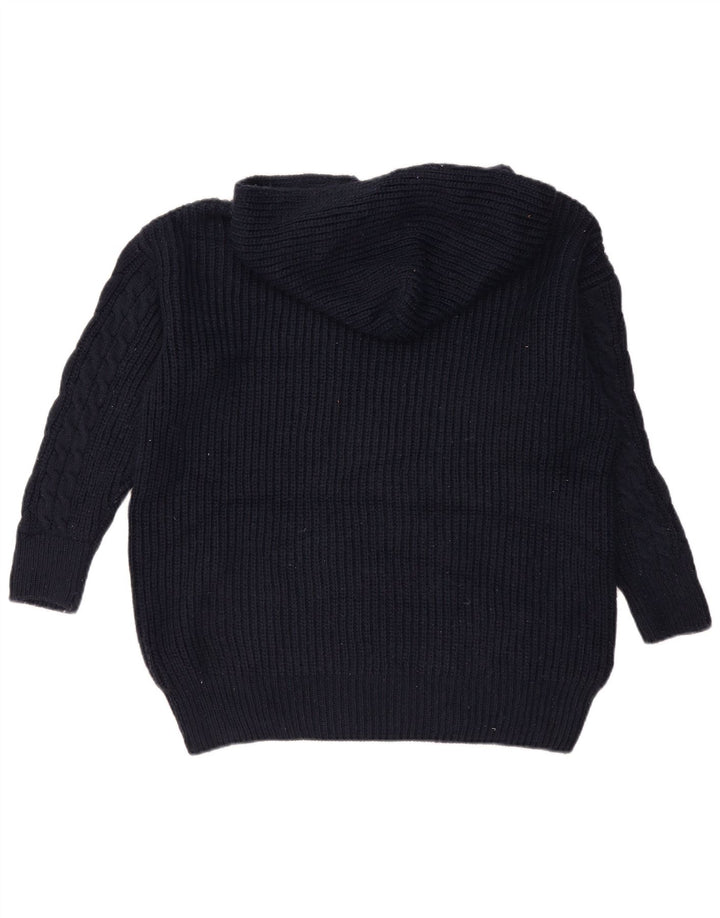 Marks & Spencer Damski sweter oversize UK 14, średni granatowy