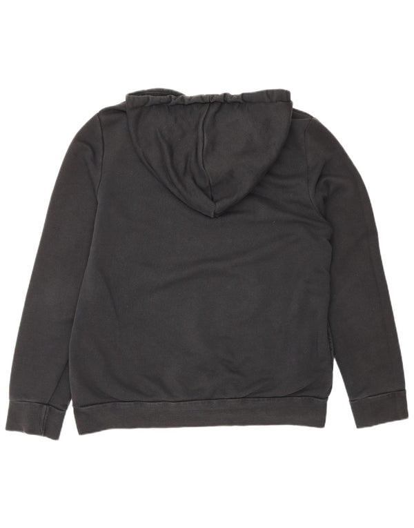 Damska bluza Adidas Graphic Jumper UK 16/18 Duża czarna bawełna