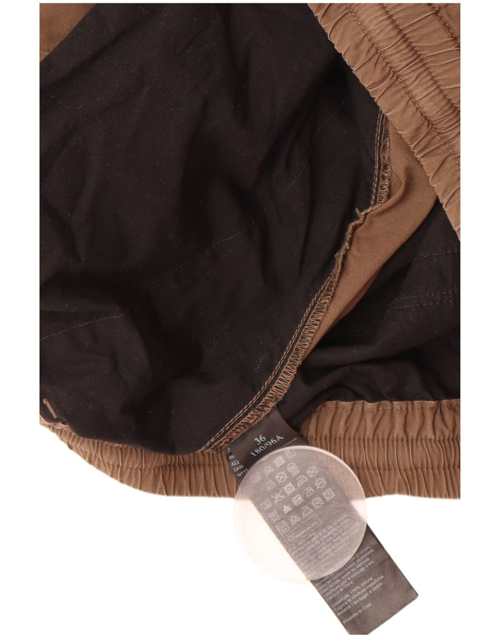 ALL SAINTS Mens Chino Shorts W36 Large Brown Cotton