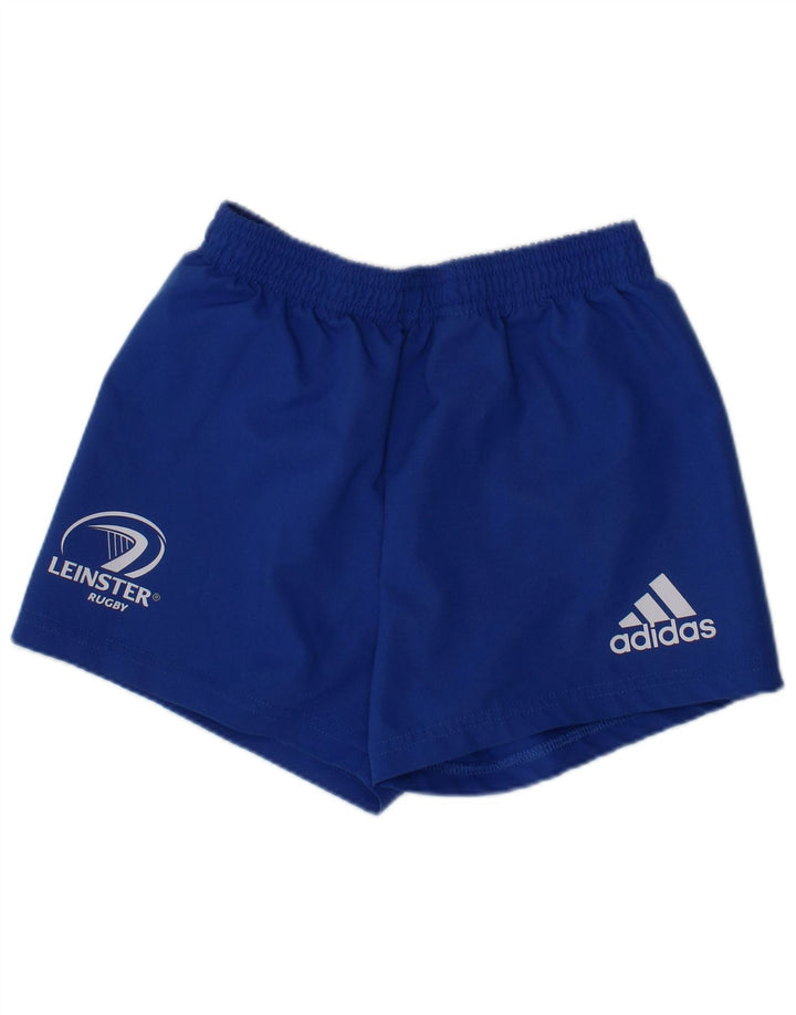 Chłopięce spodenki sportowe ADIDAS Leinster do rugby 5-6 lat, niebieskie, poliestrowe