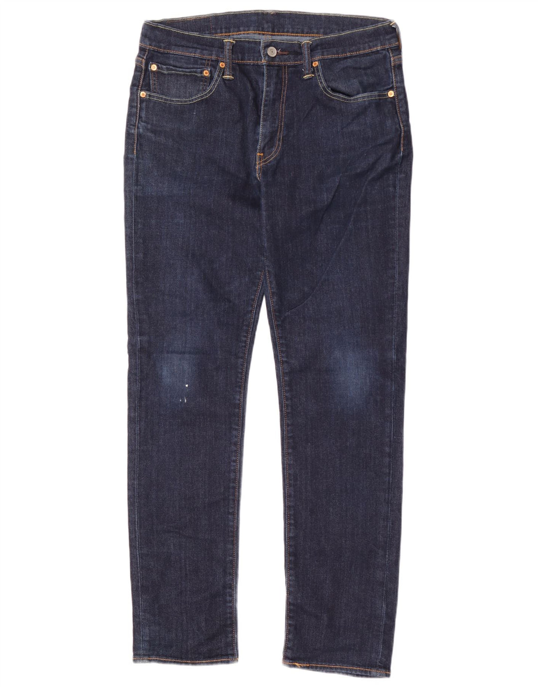 Męskie jeansy Levi's 511 Slim W34 L32 Granatowa bawełna