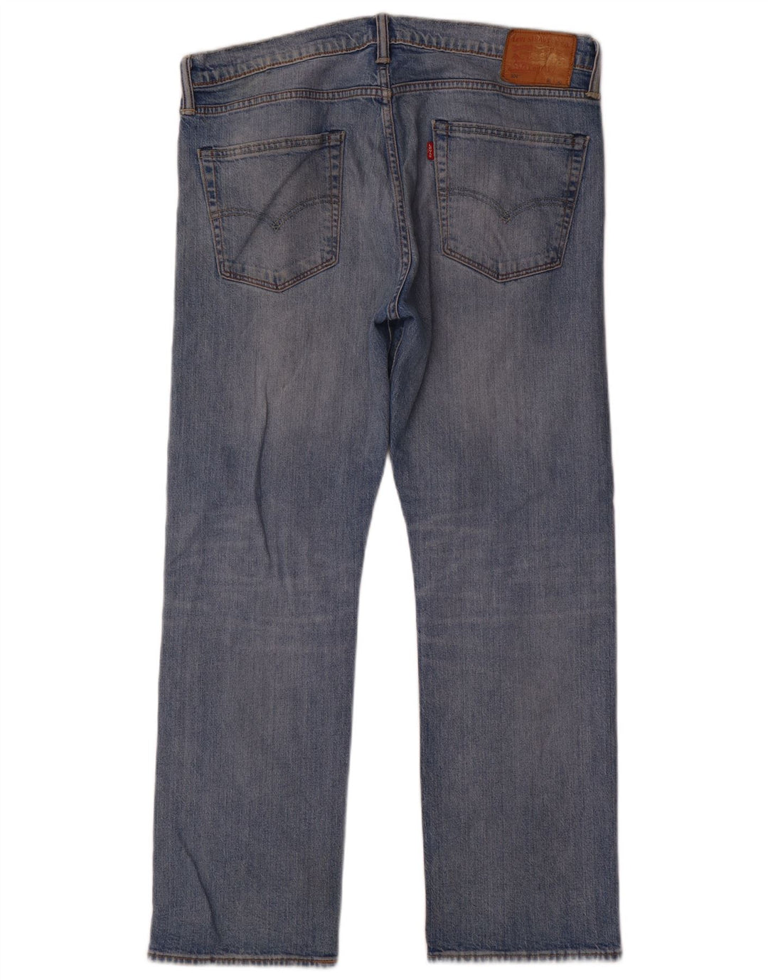 Męskie jeansy Levi's 504 Straight W36 L30 Niebieskie bawełniane