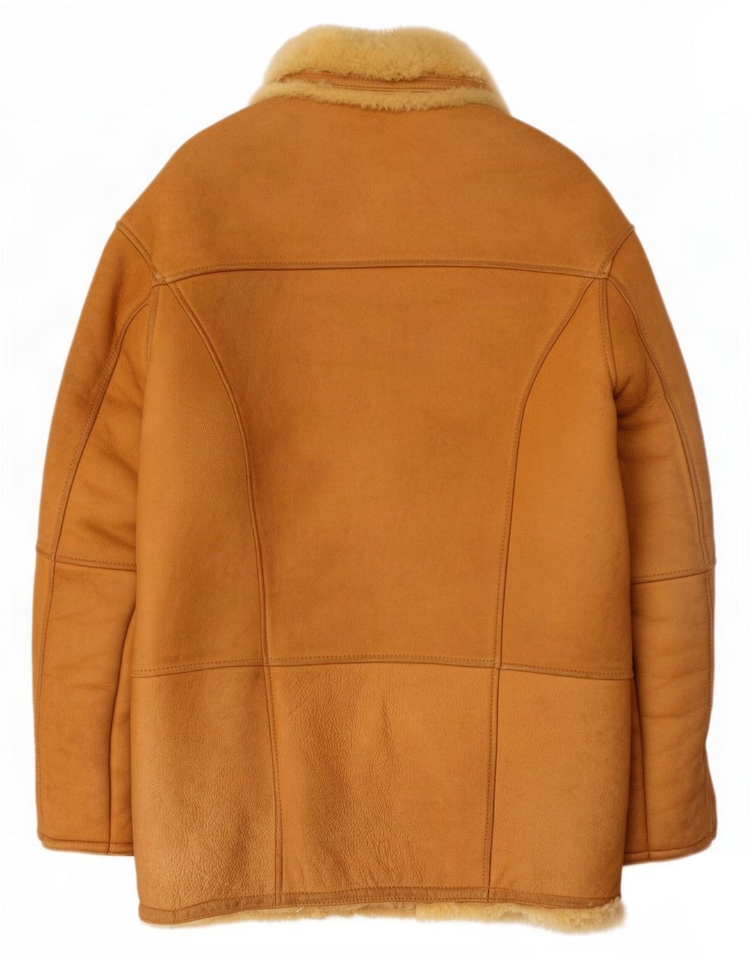 Męska kurtka shearling Ponte Vecchio IT 54 2XL brązowa