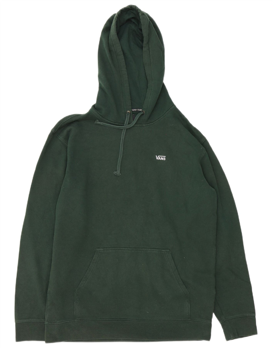 Męski sweter z kapturem Vans, duży, zielony, bawełniany
