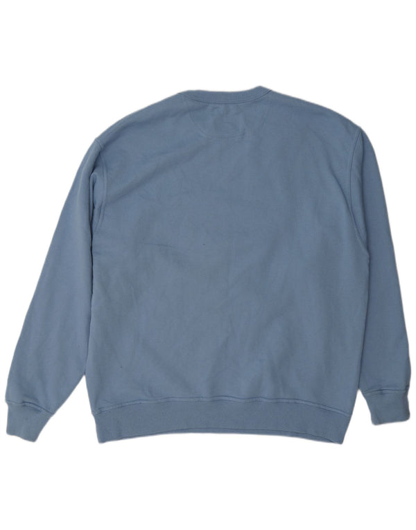 Męski sweter z grafiką Champion XL, niebieski