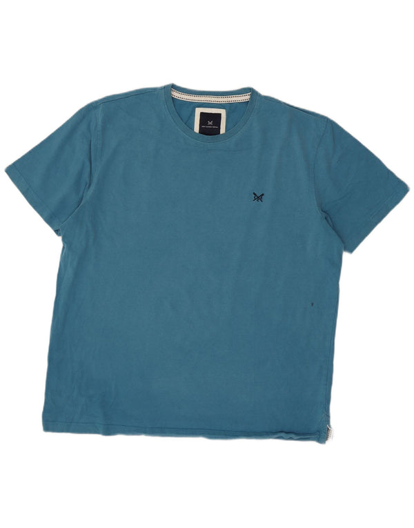 Crew Clothing Męski T-shirt Top XL Niebieska bawełna