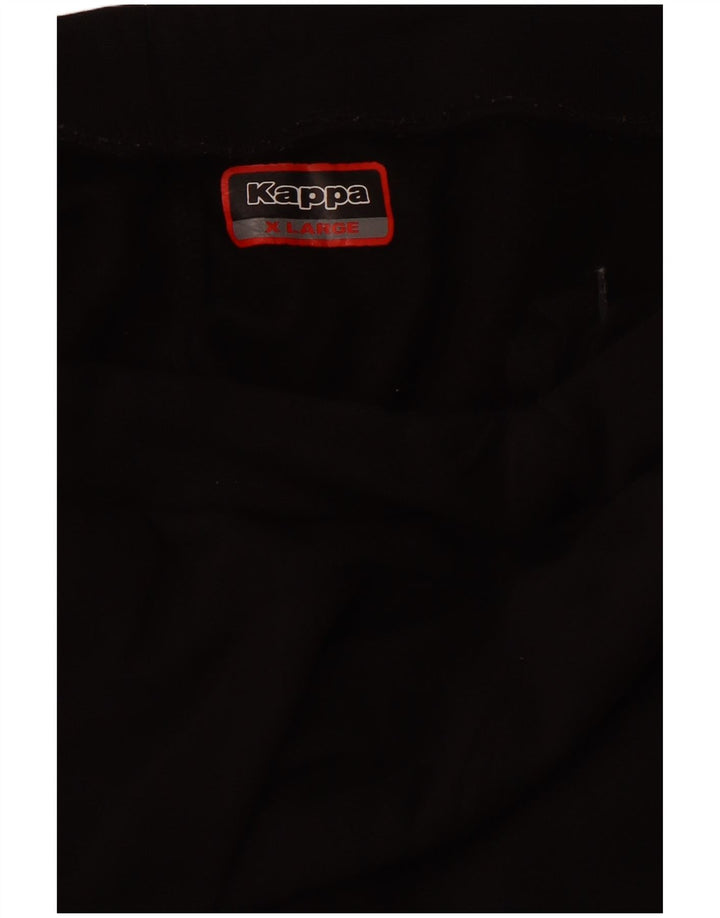 Damskie spodnie dresowe KAPPA Joggers UK 18 XL Czarne