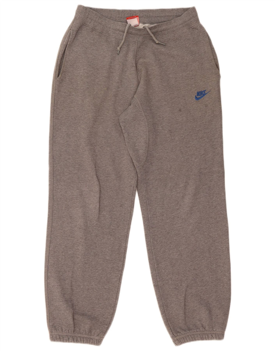 Męskie spodnie dresowe Nike, średnioszare, bawełniane