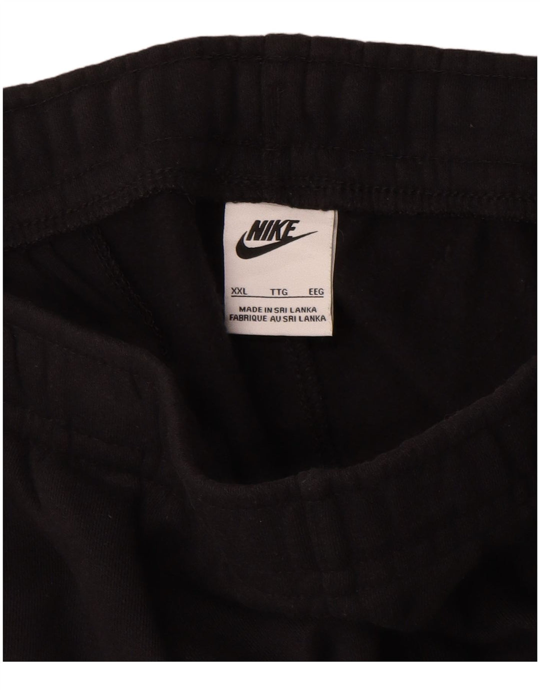 Męskie spodnie dresowe Nike 2XL, czarne, bawełniane