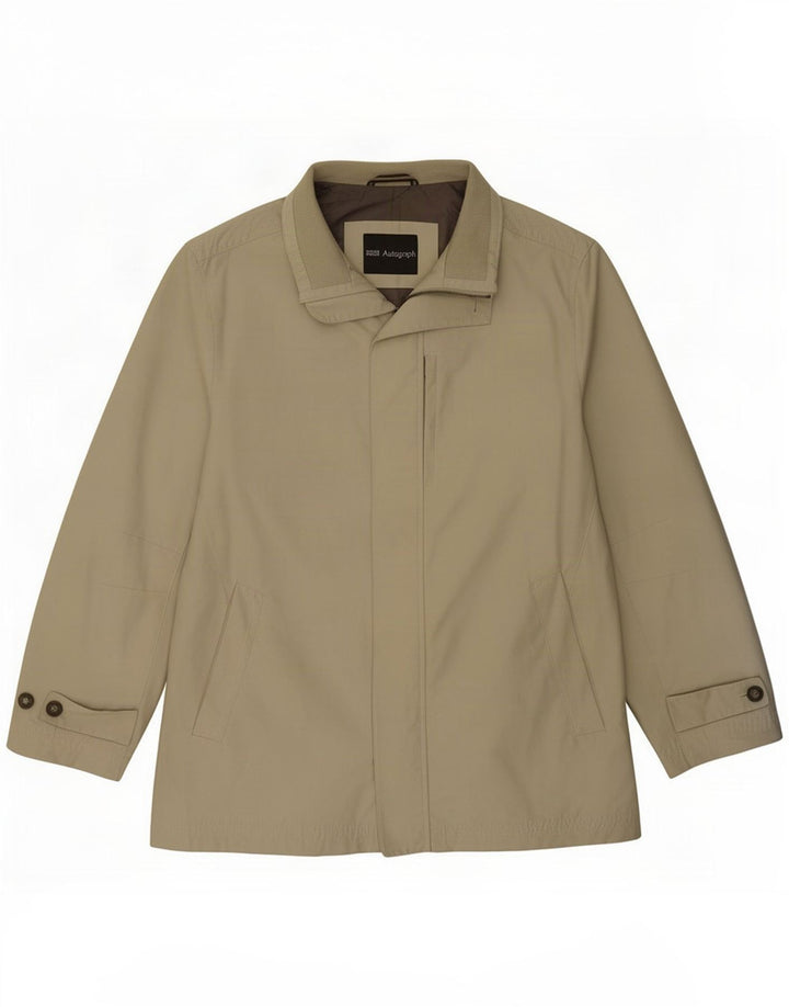Męska kurtka bomber Marks & Spencer UK 40, duża, bawełniana khaki