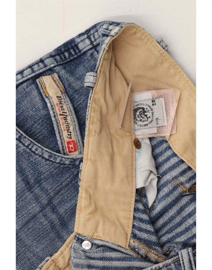 Damskie jeansy Bootcut Diesel W28 L34 Niebieskie bawełniane