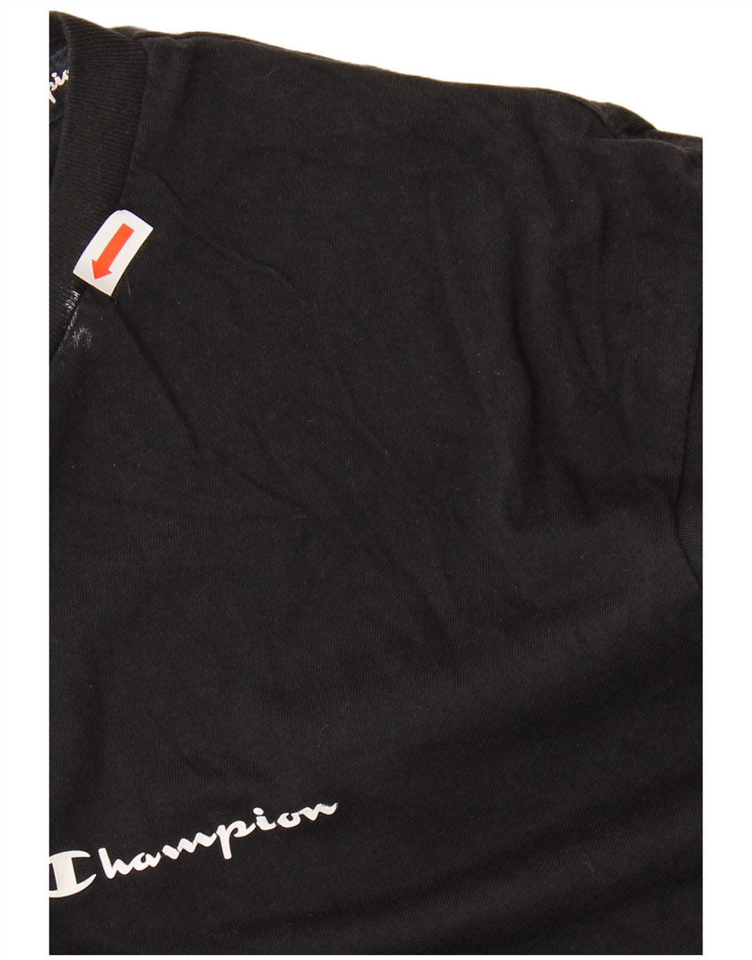CHAMPION Mens T-Shirt Top XL Black