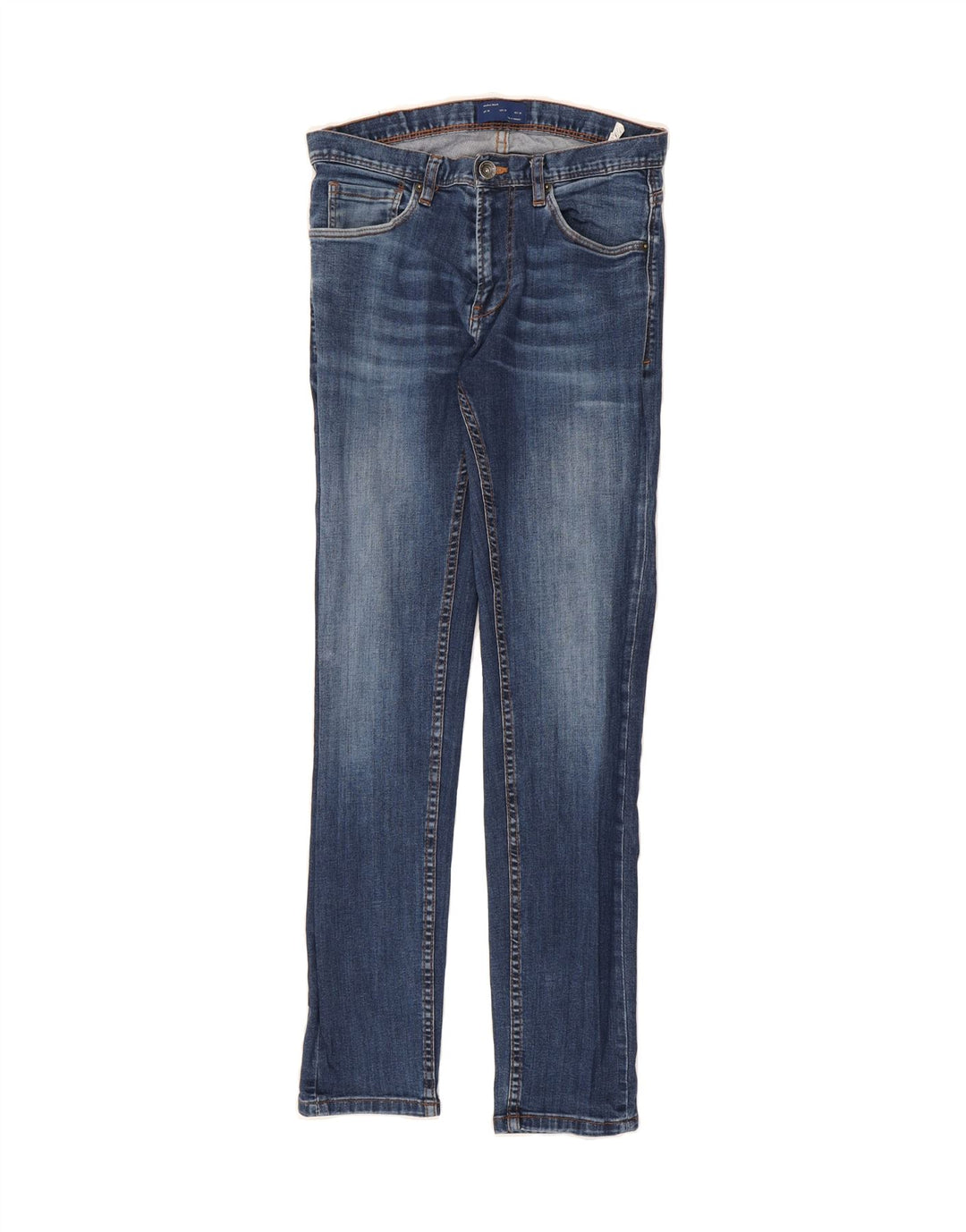 ZARA Mens Skinny Jeans EU 38 Small W30 L32 Blue Vintage Zara and Second-Hand Zara from Messina Hembry 