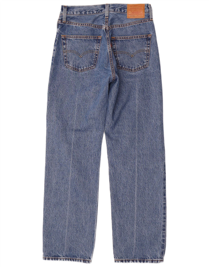 Damskie jeansy Levi's 501 Straight W26 L30 Niebieskie bawełniane, lata 90-te