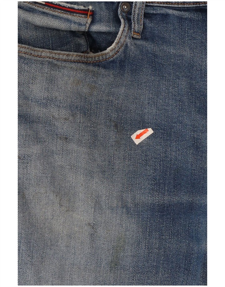 Męskie proste dżinsy Tommy Hilfiger W36 L34 Niebieskie bawełniane
