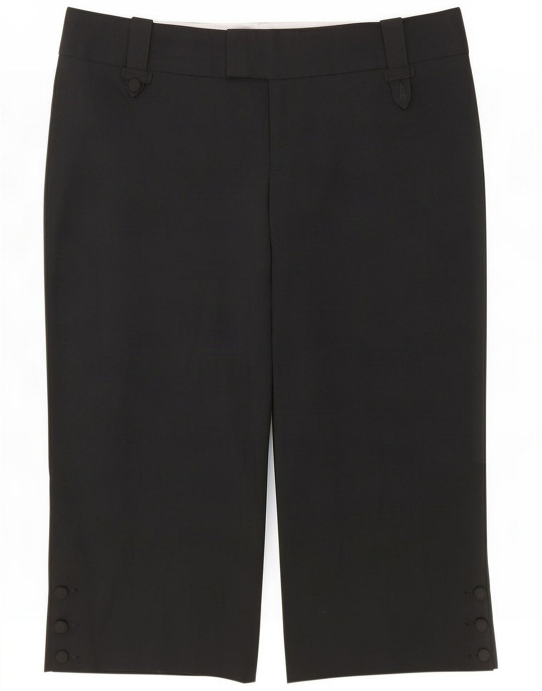 Damskie spodnie Capri Mossimo US 12 Large W34 L21 Czarny poliester