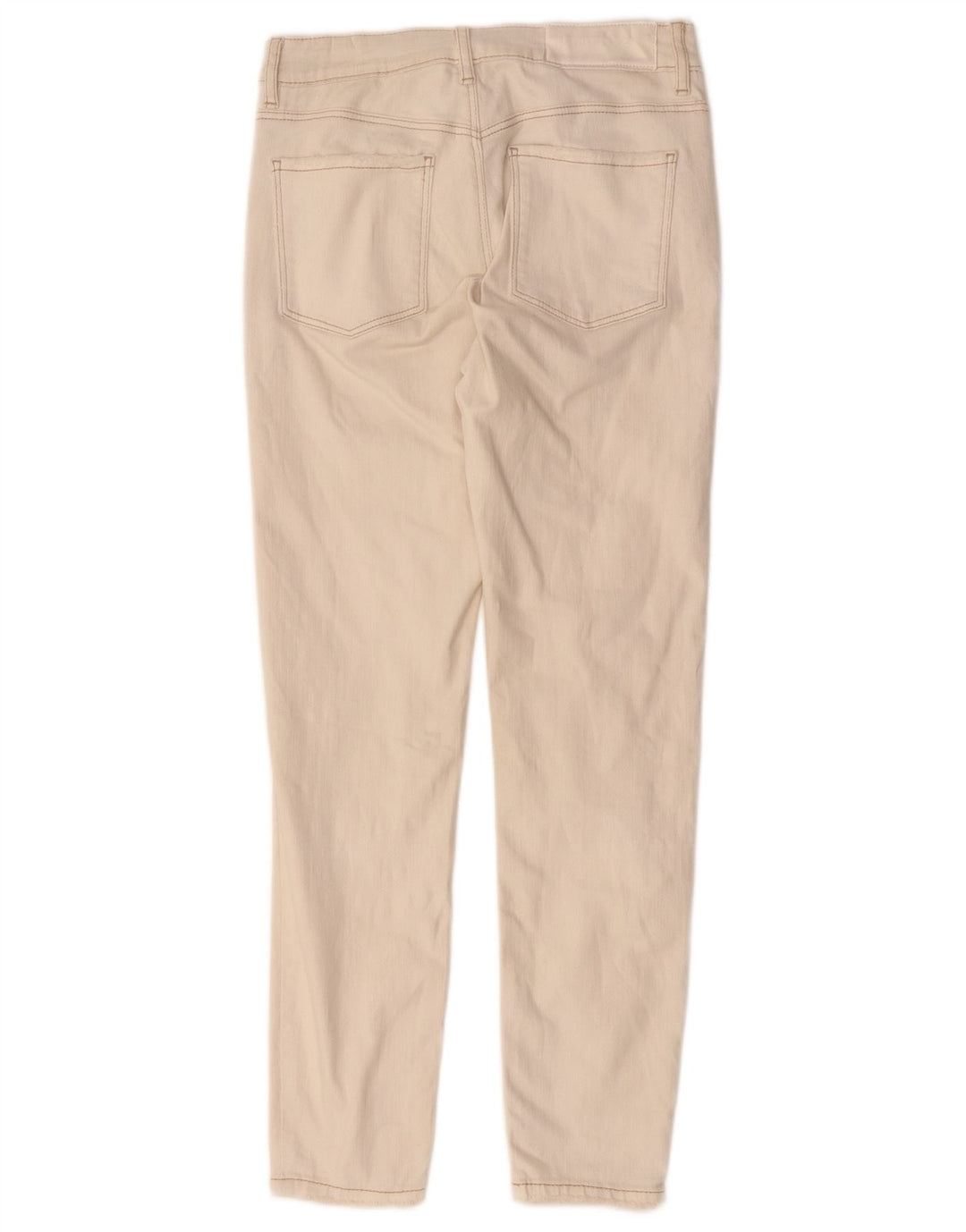 DESIGUAL Damskie jeansy slim W28 L27 z białej bawełny