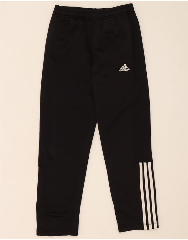 Chłopięce spodnie dresowe Adidas 11-12 lat, czarny poliester